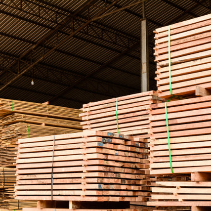 LumberStacked lumber.