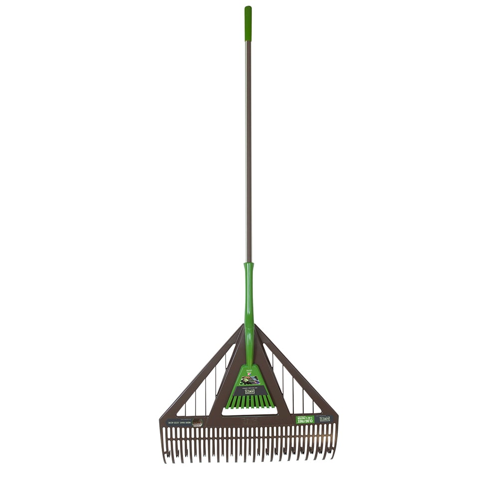 Ames Dual-Tine Poly Leaf Rake view 3