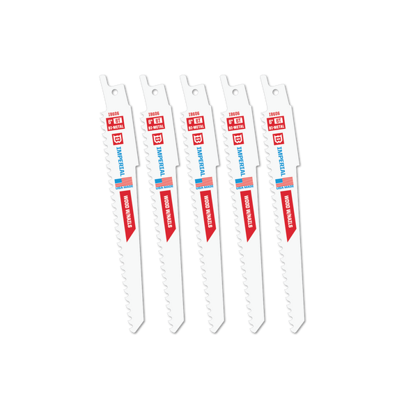 Imperial Blades Standard 6 TPI Wood & Nails  Reciprocating Blade