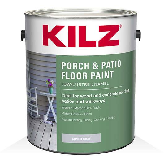 KILZ® Porch and Patio Floor Paint Slate Gray