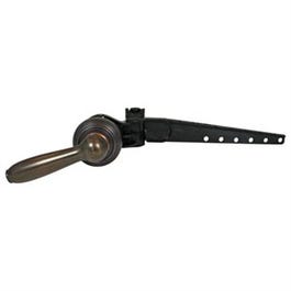 Premium Toilet Tank Lever and Arm, Traditional Design, Oil Rubbed Bronze