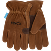 Kinco Hydroflector™ Water-Resistant Premium Suede Cowhide Driver With Double-Palm