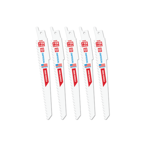 Imperial Blades Standard 6 TPI Wood & Nails  Reciprocating Blade