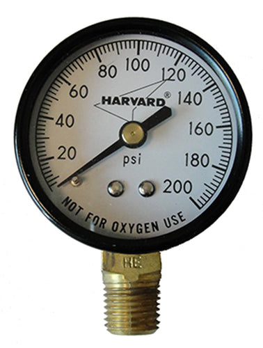 American Granby Pressure Gauge Steel 0- 200# NL