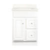 Walnut Ridge Cabinetry Vanity with Drawers – Glossy White GWV2418D