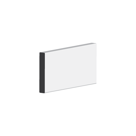 Lattice 266 Clear 1/4in x 1-1/2in 11ft