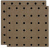 Brown Peg Board