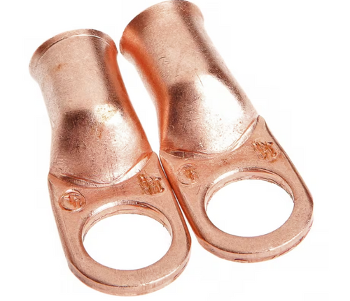 Forney Lug for Number 1/0 Cable, 1/2 in Stud, Premium Copper